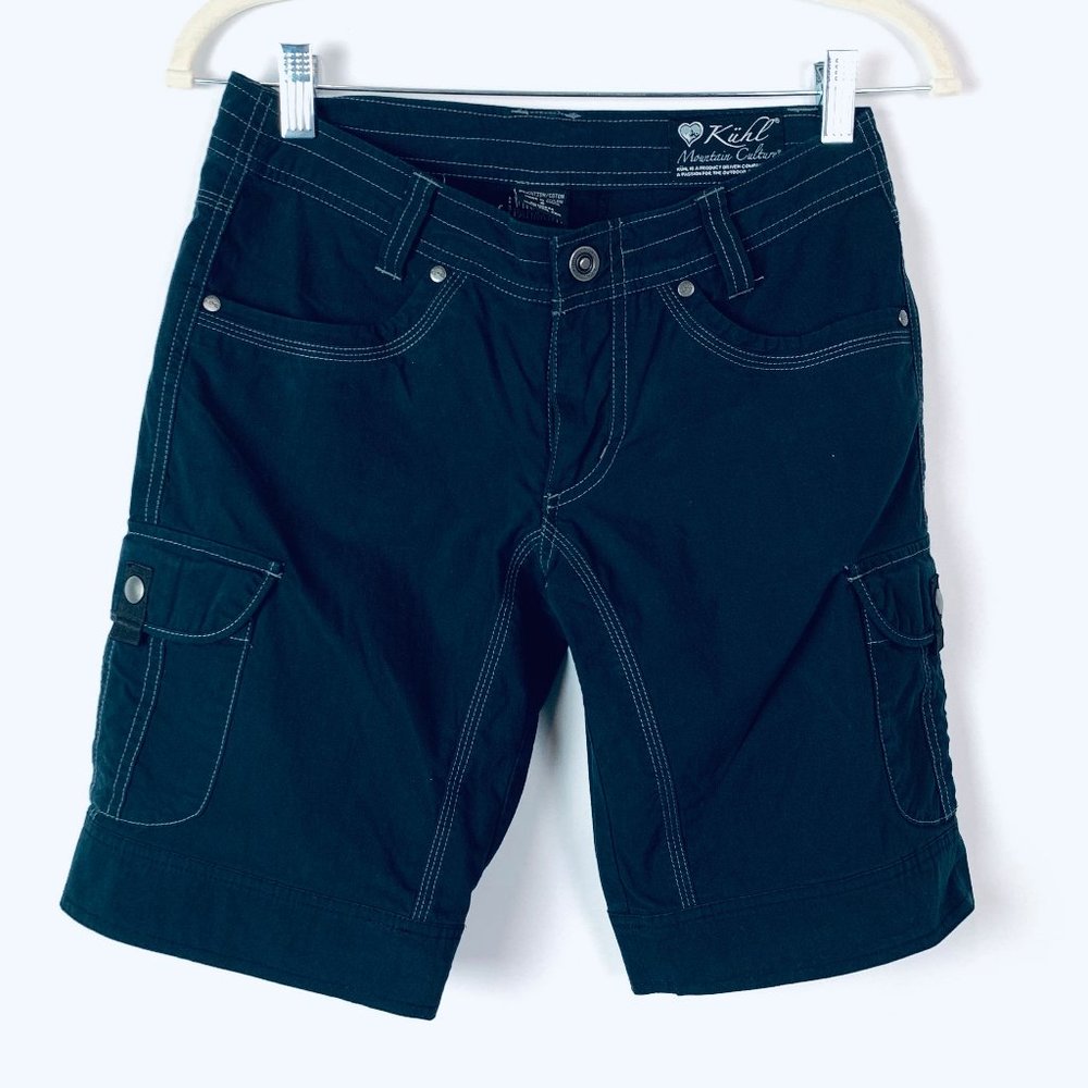 KUHL Cargo Hiking Vintage Patina Dye Shorts